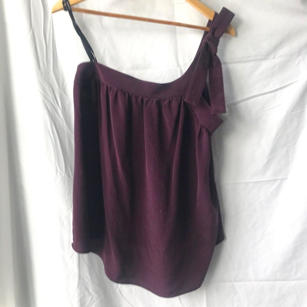 Bailey 44 One Shoulder Bow Cami / Dress Top